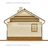 Фасады проект дома 14-08 общ. площадь 34,64 м2