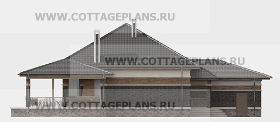 Фасады проект дома 28-26 общ. площадь 246,05 м2