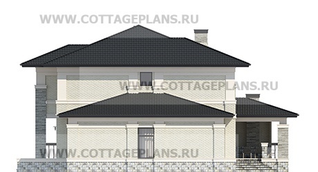 Фасады проект дома 104-97 общ. площадь 328,30 м2