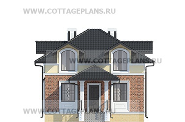 Фасады проект дома 29-52 общ. площадь 94,45 м2