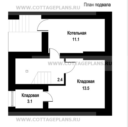 Поэтажные планы проект дома 59-48 общ. площадь 94,6 м2