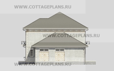 Фасады проект дома 16-85 общ. площадь 316,85 м2