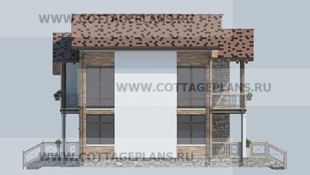 Фасады проект дома 21-30 общ. площадь 240,25 м2