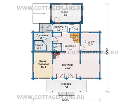Поэтажные планы проект дома 11-08 общ. площадь 225,0м2