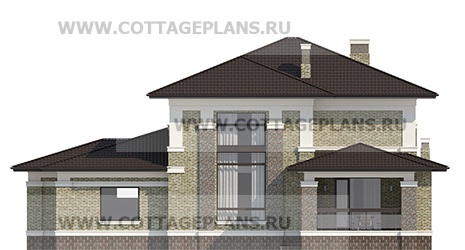 Фасады проект дома 102-91 общ. площадь 279,75 м2