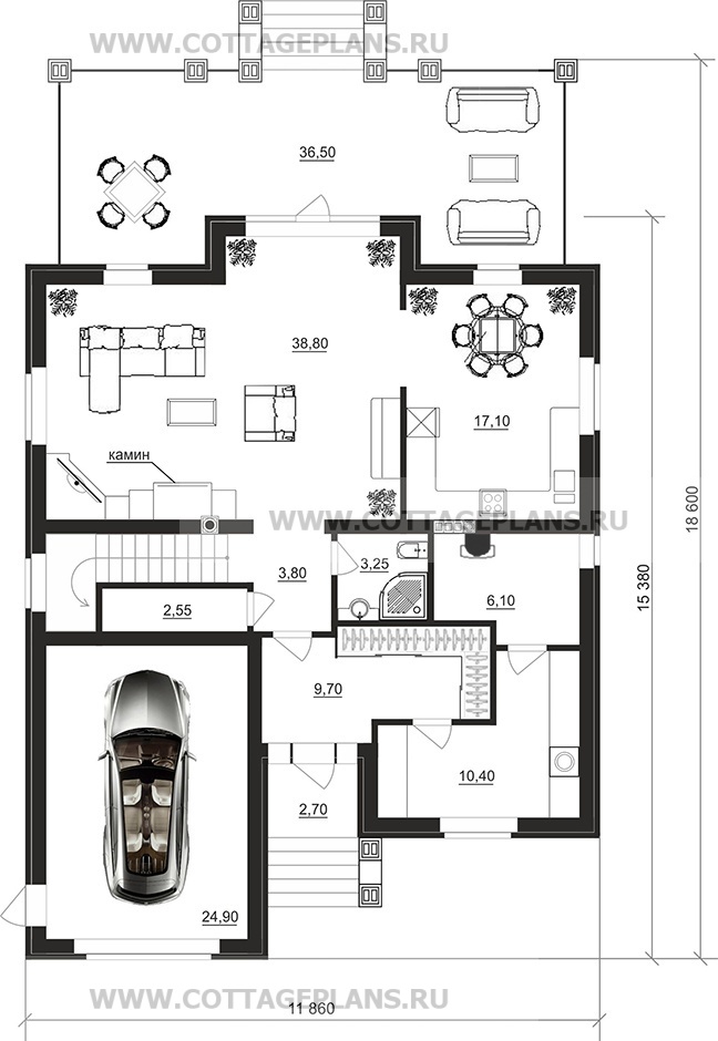 Поэтажные планы проект дома 200-02 общ. площадь 210,05 м2