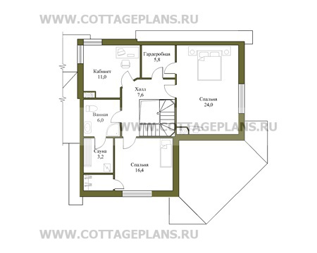 Поэтажные планы проект дома 50-57 общ. площадь 219,0м2
