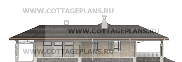 Фасады проект дома 23-42 общ. площадь 186,05 м2