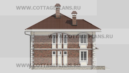 Фасады проект дома 20-29 общ. площадь 206,95 м2