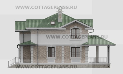 Фасады проект дома 24-50 общ. площадь 265,30 м2