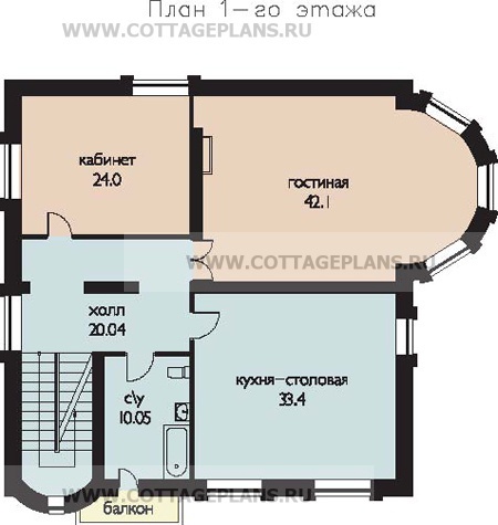 Поэтажные планы проект дома 35-57 общ. площадь 513 м2