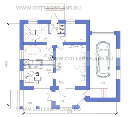 Поэтажные планы проект дома 14-29 общ. площадь 178,08 м2