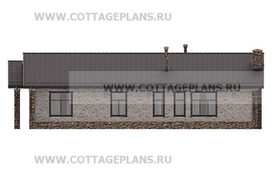 Фасады проект дома 700-87 общ. площадь 107,95 м2