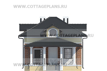 Фасады проект дома 29-52 общ. площадь 94,45 м2
