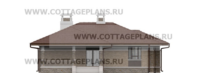 Фасады проект дома 23-35 общ. площадь 173,80 м2