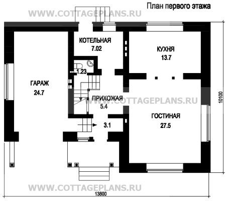 Поэтажные планы проект дома 47-17 общ. площадь 160,3 м2