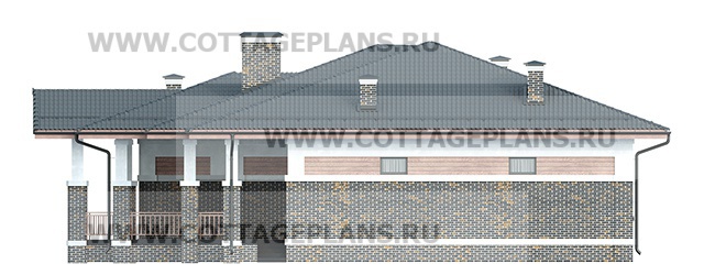 Фасады проект дома 900-01 общ. площадь 144,45 м2