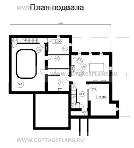 Поэтажные планы проект дома 35-83 общ. площадь 472,4 м2