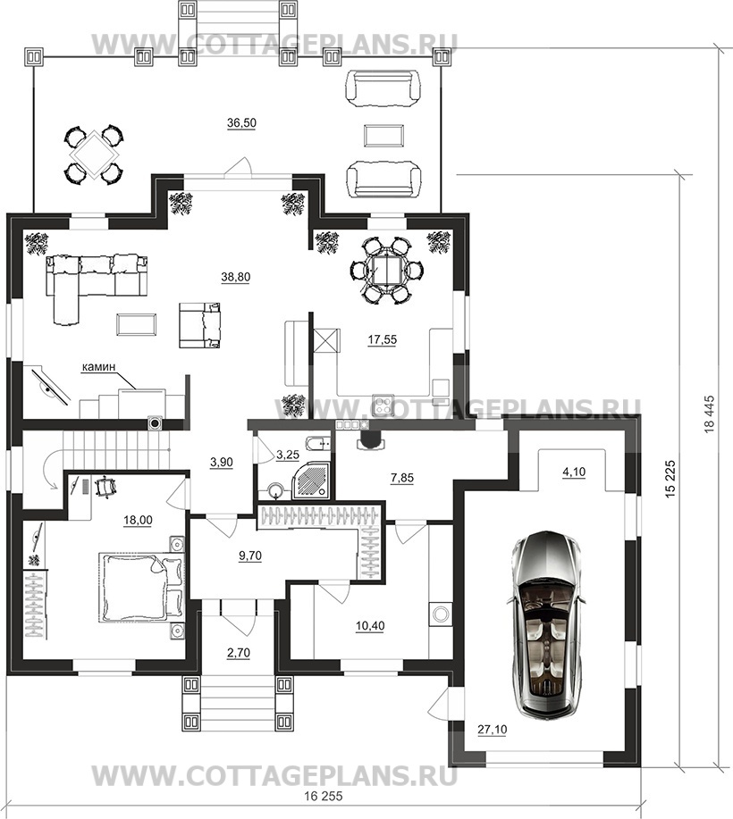 Поэтажные планы проект дома 200-05 общ. площадь 229,55 м2