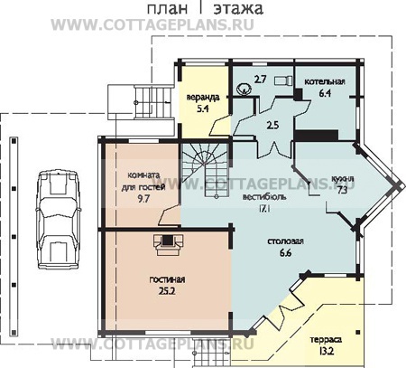 Поэтажные планы проект дома 10-51 общ. площадь 179,2м2