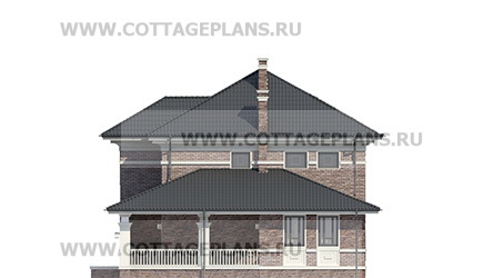 Фасады проект дома 101-57 общ. площадь 272,90 м2