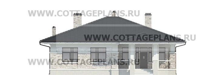 Фасады проект дома 90-65 общ. площадь 123,45 м2