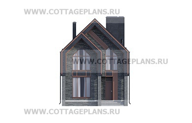Фасады проект дома 104-86 общ. площадь 128,90 м2