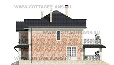 Фасады проект дома 103-10 общ. площадь 298,30 м2