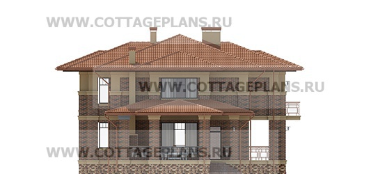 Фасады проект дома 202-25 общ. площадь 330,60 м2