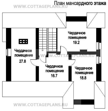 Поэтажные планы проект дома 47-07 общ. площадь 168,8 м2
