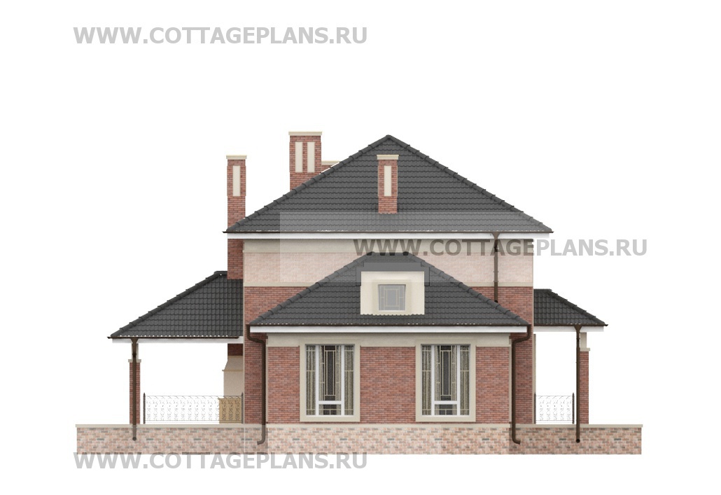 Фасады проект дома 29-47 общ. площадь 230,90 м2