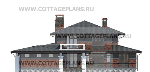 Фасады проект дома 101-56 общ. площадь 551,90 м2