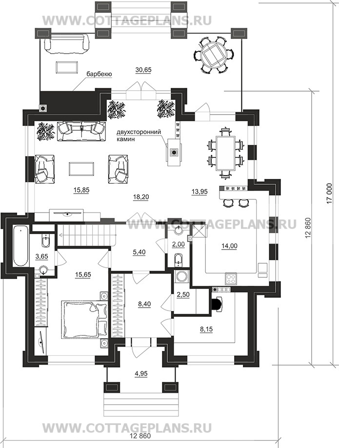 Поэтажные планы проект дома 200-76 общ. площадь 212,80 м2
