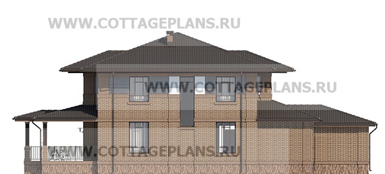 Фасады проект дома 74-92 общ. площадь 188,15 м2
