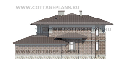 Фасады проект дома 200-33 общ. площадь 313,50 м2