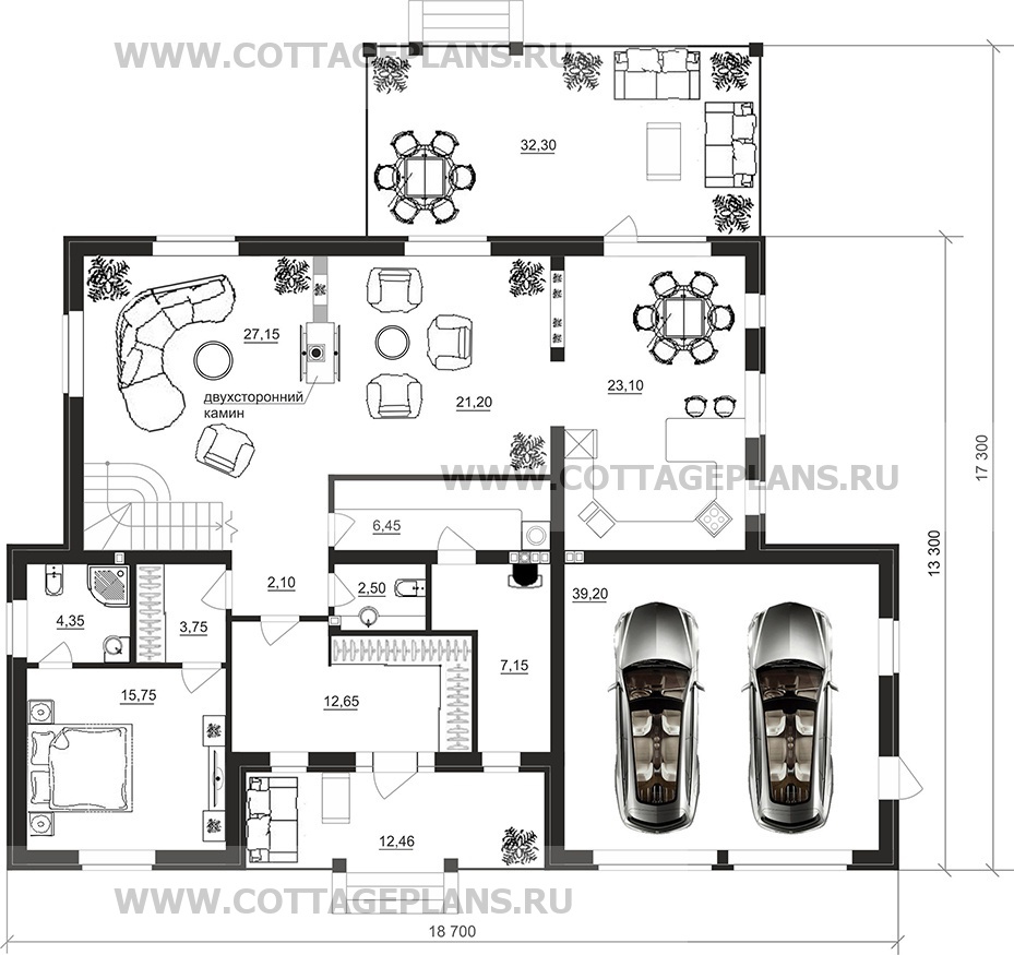 Поэтажные планы проект дома 97-36 общ. площадь 246,50 м2