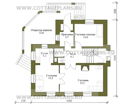 Поэтажные планы проект дома 50-56 общ. площадь 146,0м2