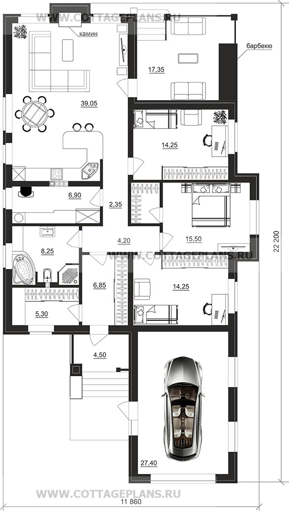 Поэтажные планы проект дома 900-28 общ. площадь 142,00 м2