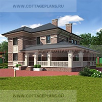 проект дома 201-57 общ. площадь 272,90 м2