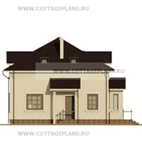 Фасады проект дома 14-01 общ. площадь 140,5 м2