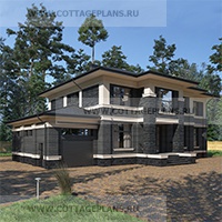 проект дома 205-01 общ. площадь 593,30 м2