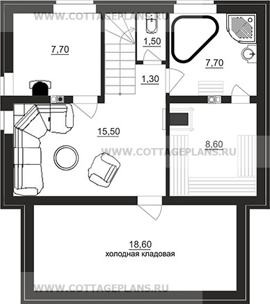 Поэтажные планы проект дома 71-20 общ. площадь 141,90 м2