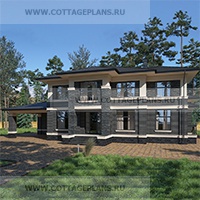 проект дома 204-09 общ. площадь 322,25 м2