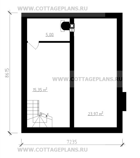 Поэтажные планы проект дома 88-72 общ. площадь 136,81 м2