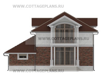 Фасады проект дома 21-83 общ. площадь 247,05 м2