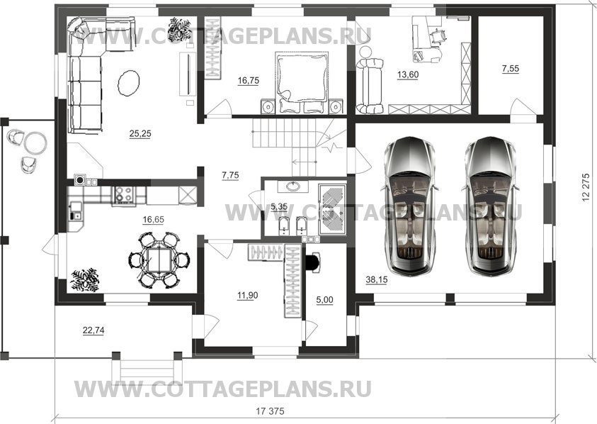 Поэтажные планы проект дома 14-26 общ. площадь 294,6 м2