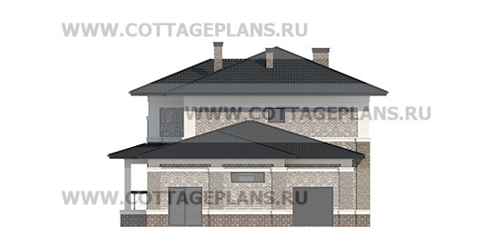 Фасады проект дома 205-22 общ. площадь 440,50 м2