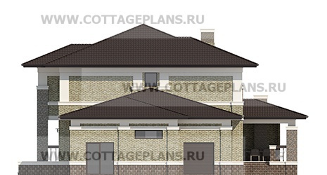 Фасады проект дома 203-90 общ. площадь 343,30 м2