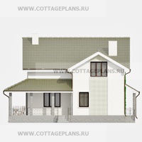 Фасады проект дома 14-26 общ. площадь 182,85 м2