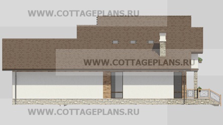 Фасады проект дома 15-51 общ. площадь 313,45 м2